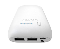 ADATA Power Bank P10050 10050 mAh 2.4A (biały) - 426255 - zdjęcie 2